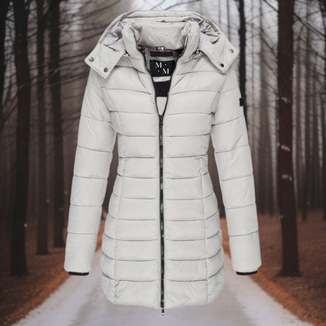 Warme katoenen winterjas