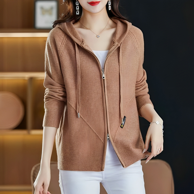 Jas met rits voor dames