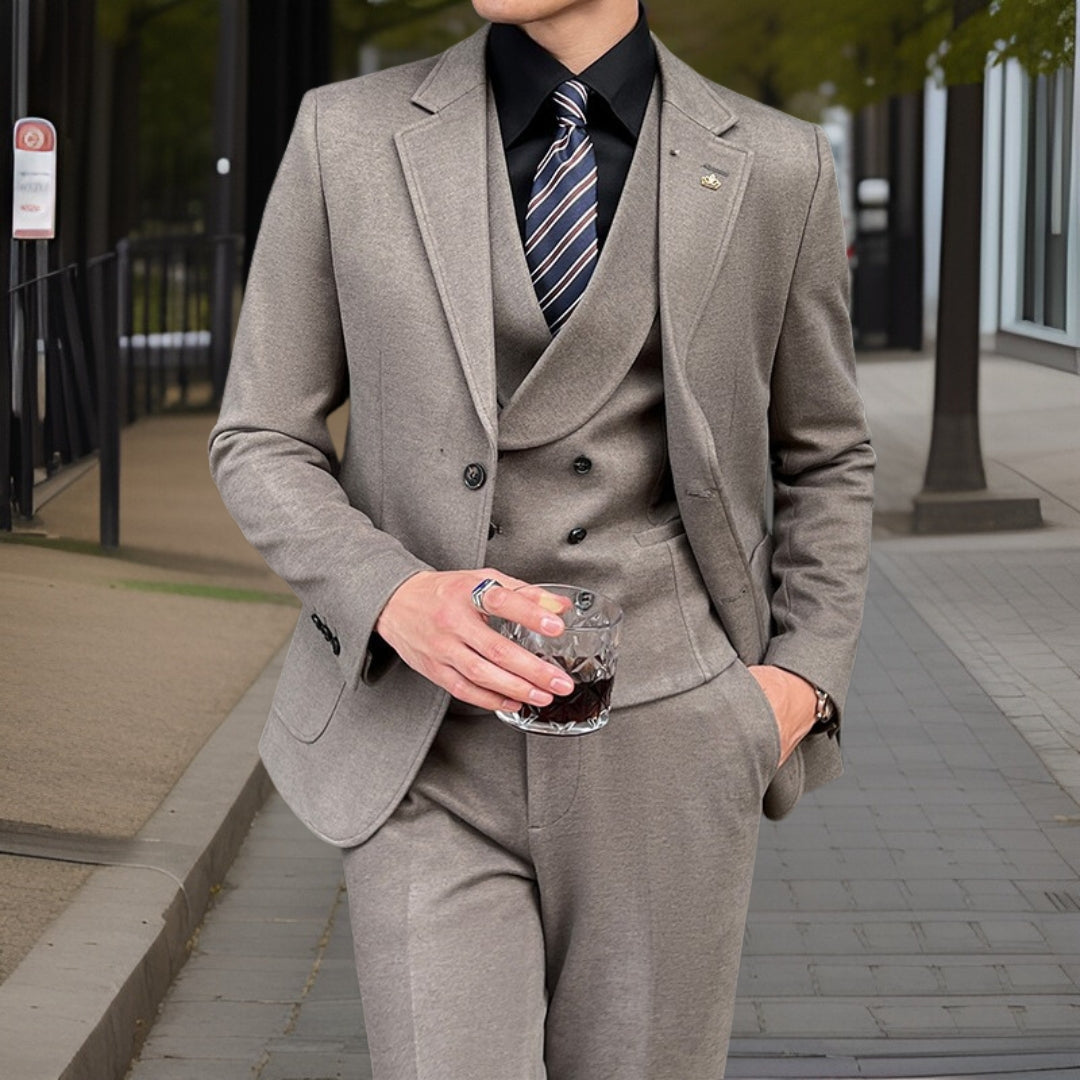 Valerius™ | Elegant zakelijk pak 3-delig