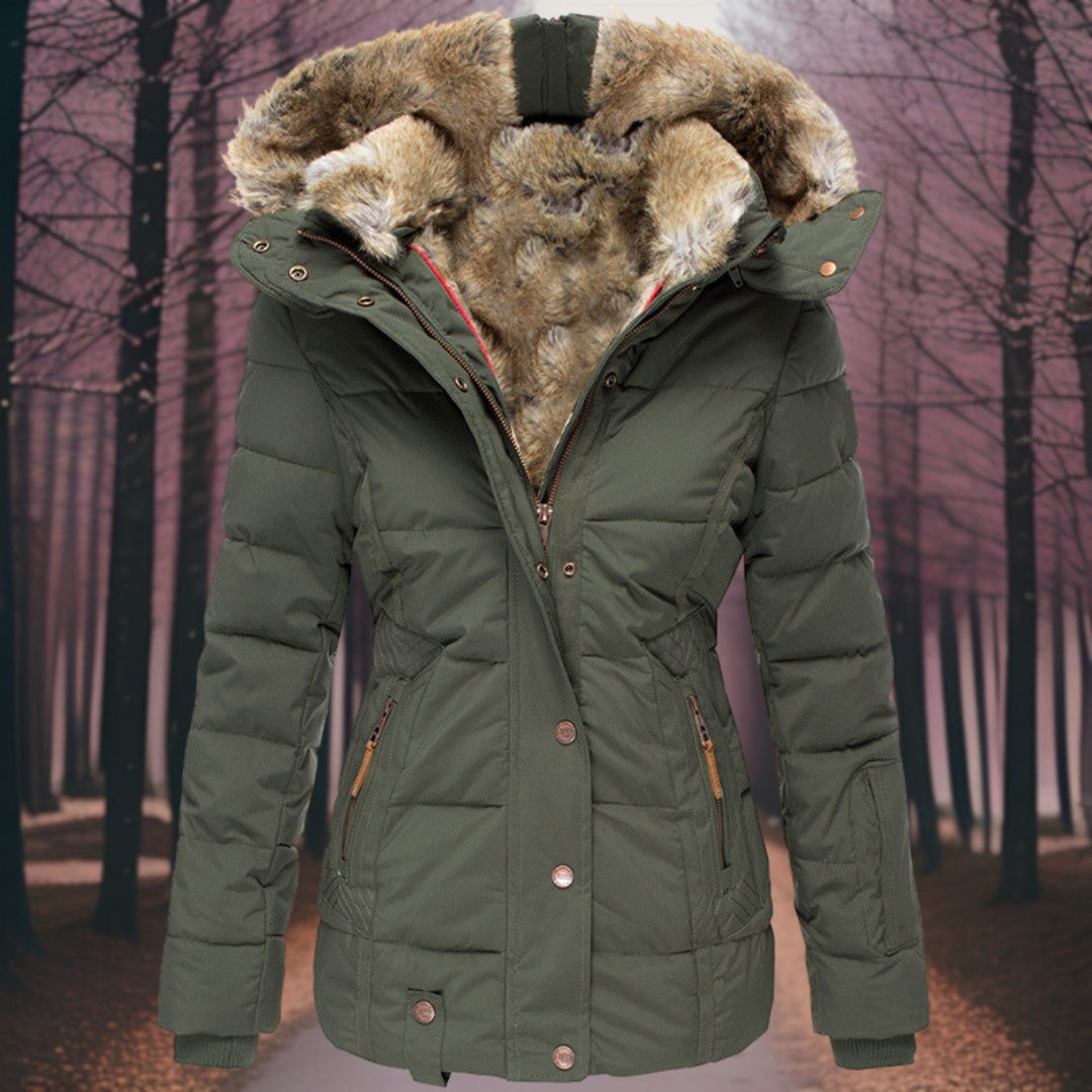 Nadine™ Warme winterjas met capuchon