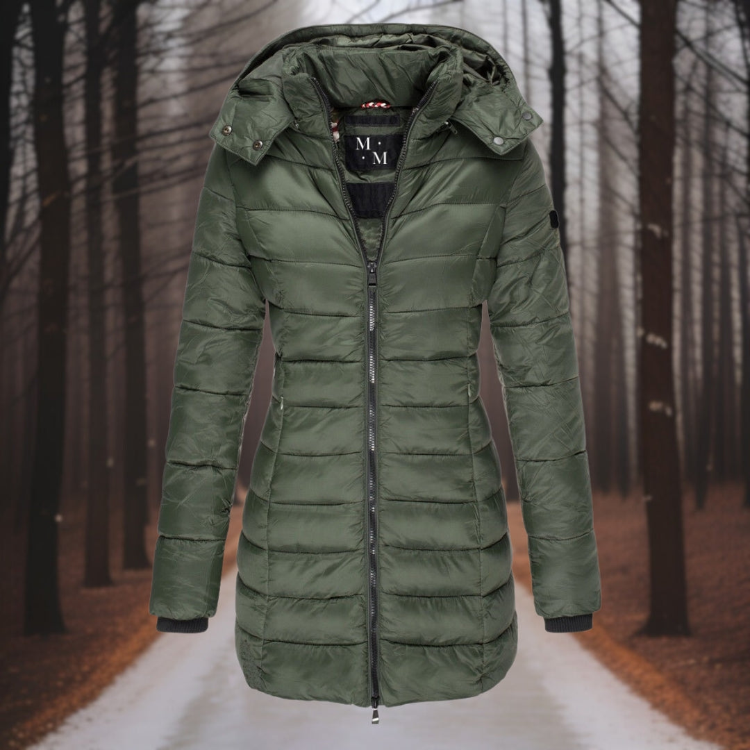 Warme katoenen winterjas