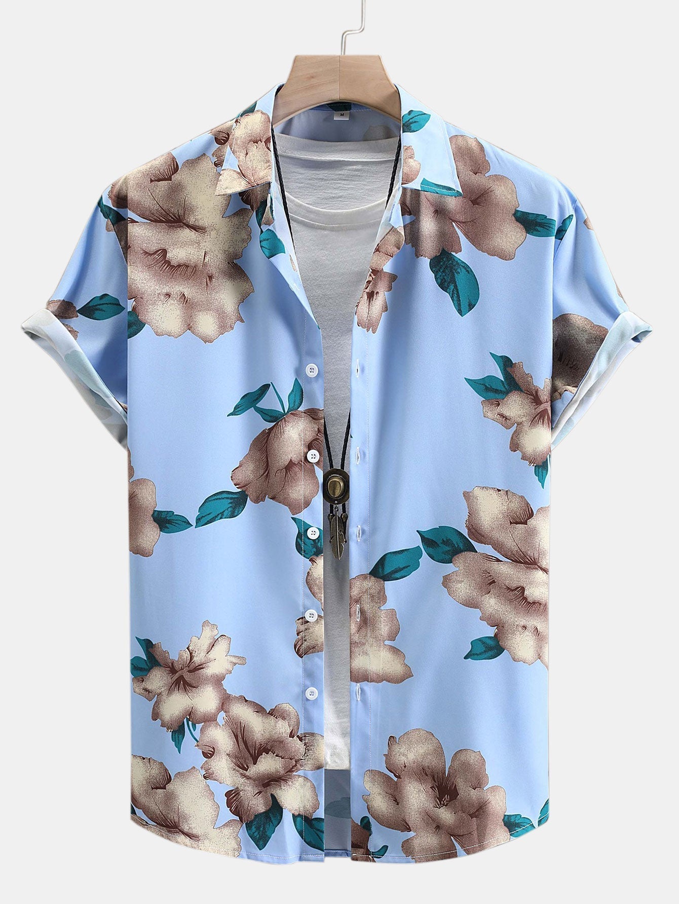 Button Up overhemd met bloemenprint