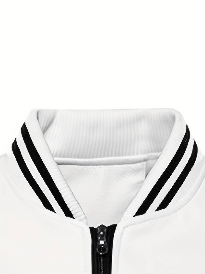 Casual bikerjack voor heren