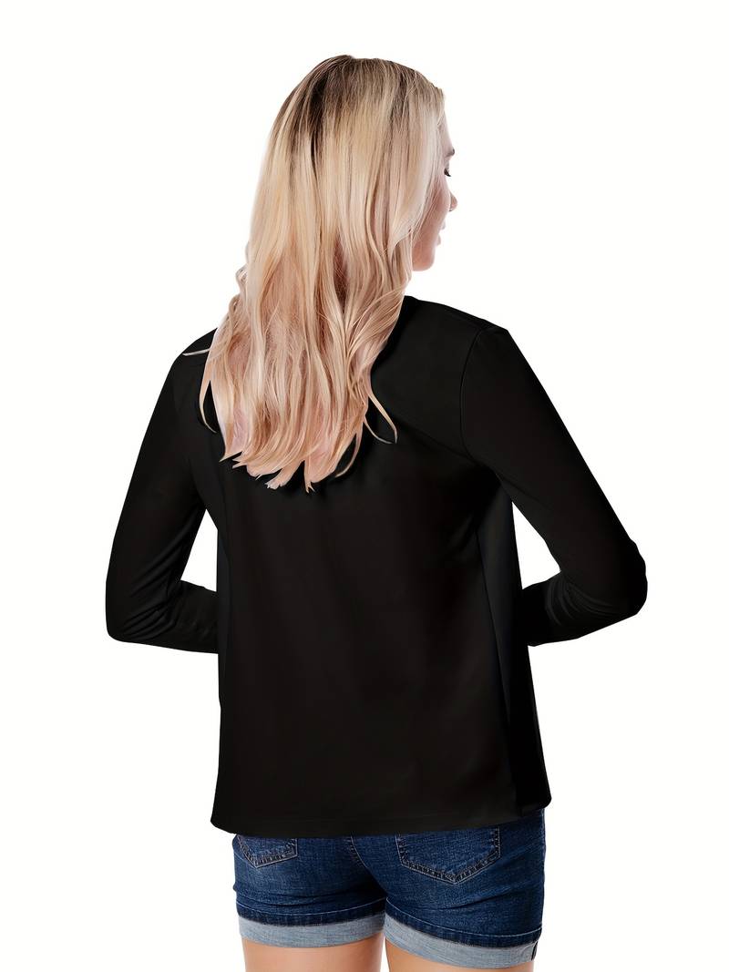 Elegante blazer met lange mouwen