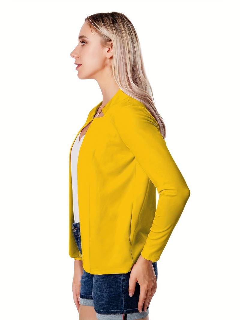 Elegante blazer met lange mouwen