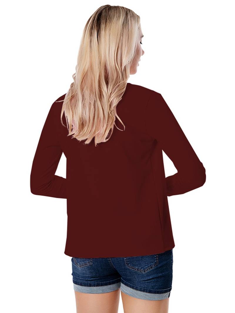 Elegante blazer met lange mouwen