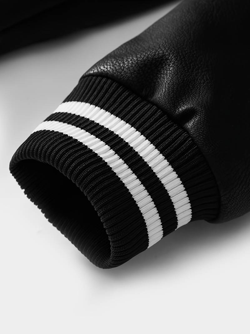 Casual bikerjack voor heren