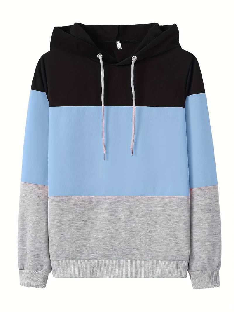 Colour block hoodie voor dames