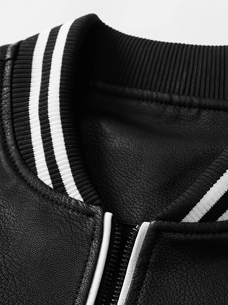 Casual bikerjack voor heren