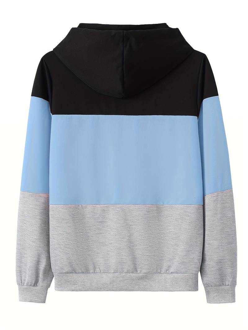 Colour block hoodie voor dames