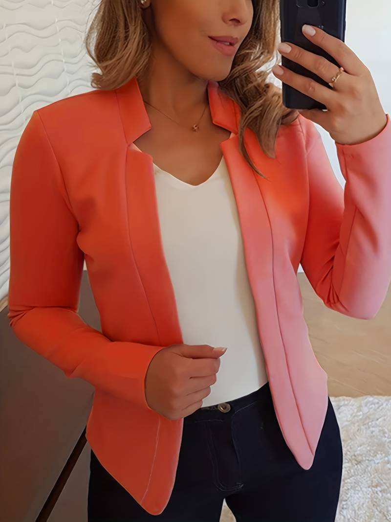 Elegante blazer met lange mouwen