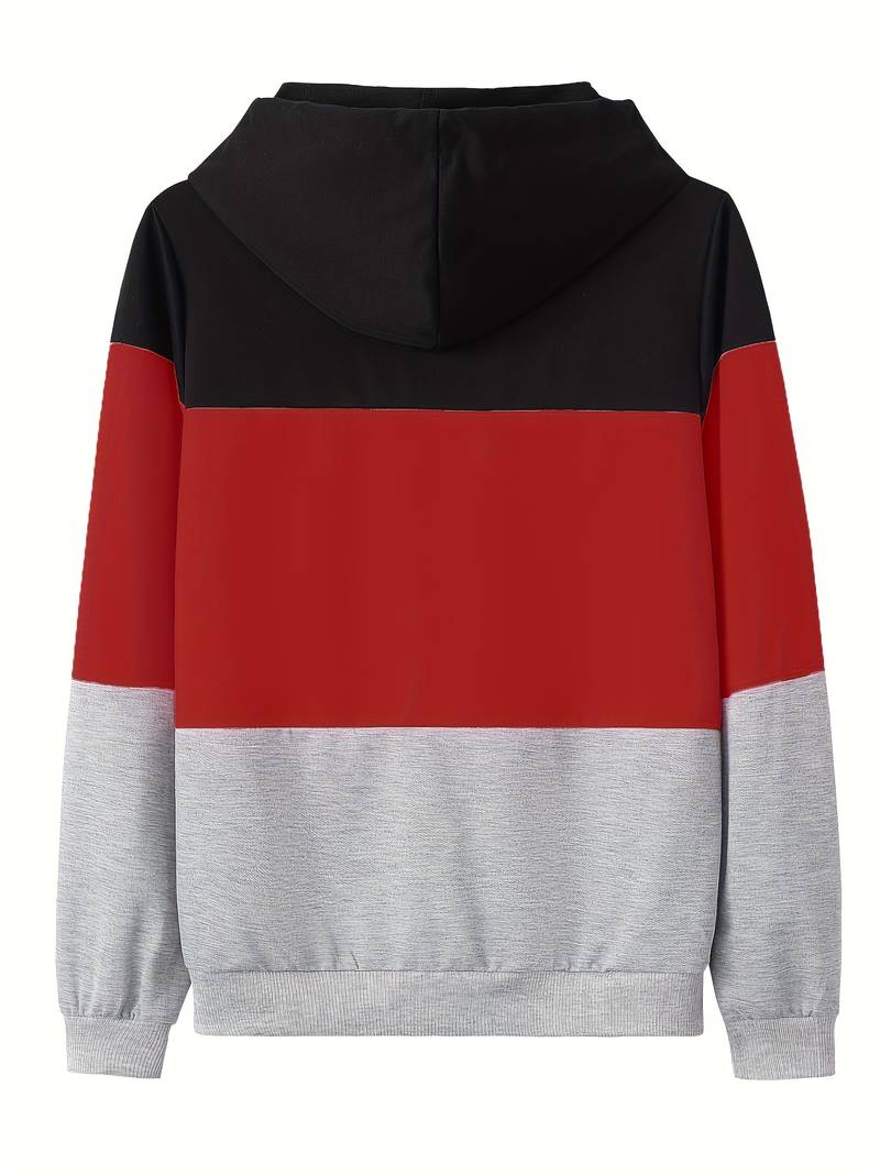Colour block hoodie voor dames