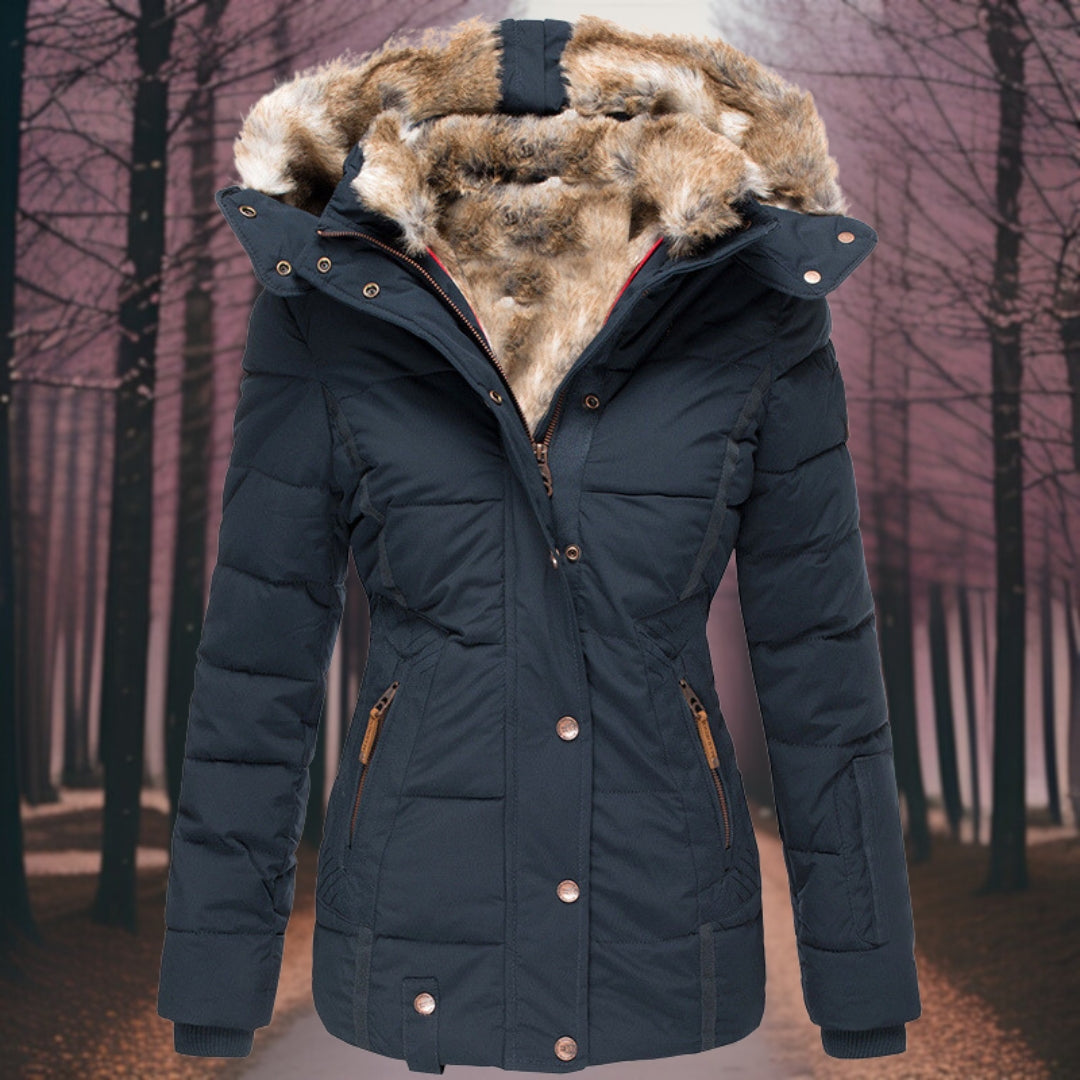 Nadine™ Warme winterjas met capuchon