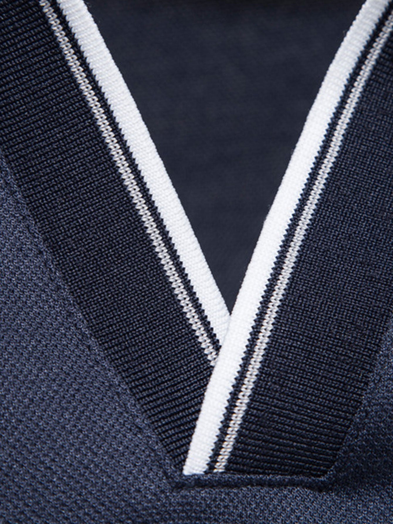 Man V Hals Poloshirt