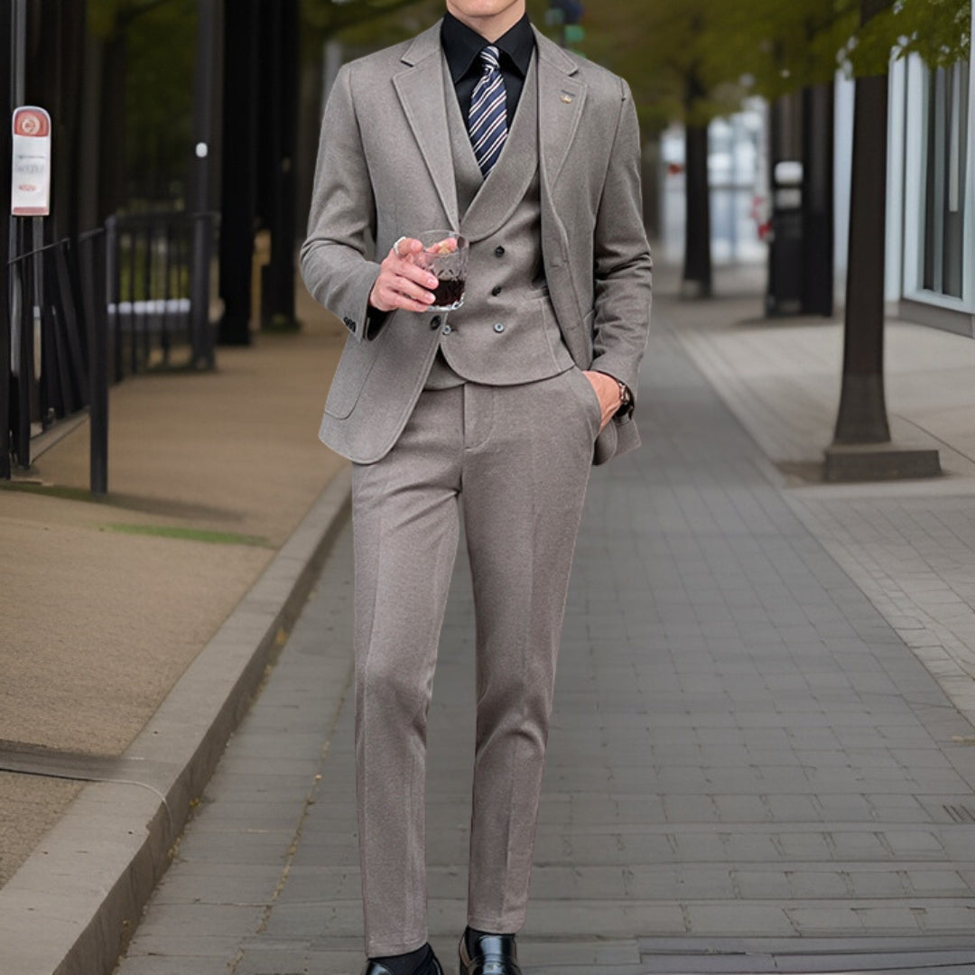 Valerius™ | Elegant zakelijk pak 3-delig
