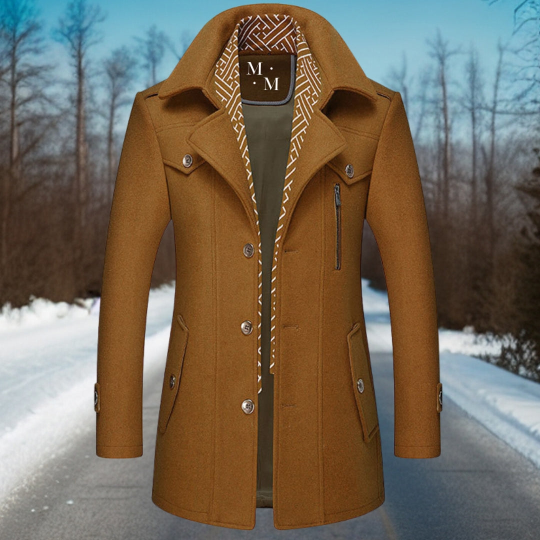 Percival™ Warme winterjas van wol