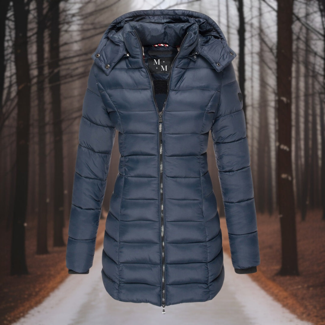 Warme katoenen winterjas