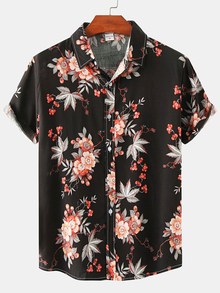 Shirt met bloemenprint