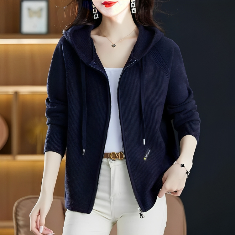 Jas met rits voor dames