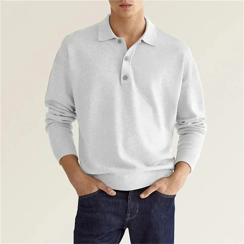Lente Polo Pullover voor mannen