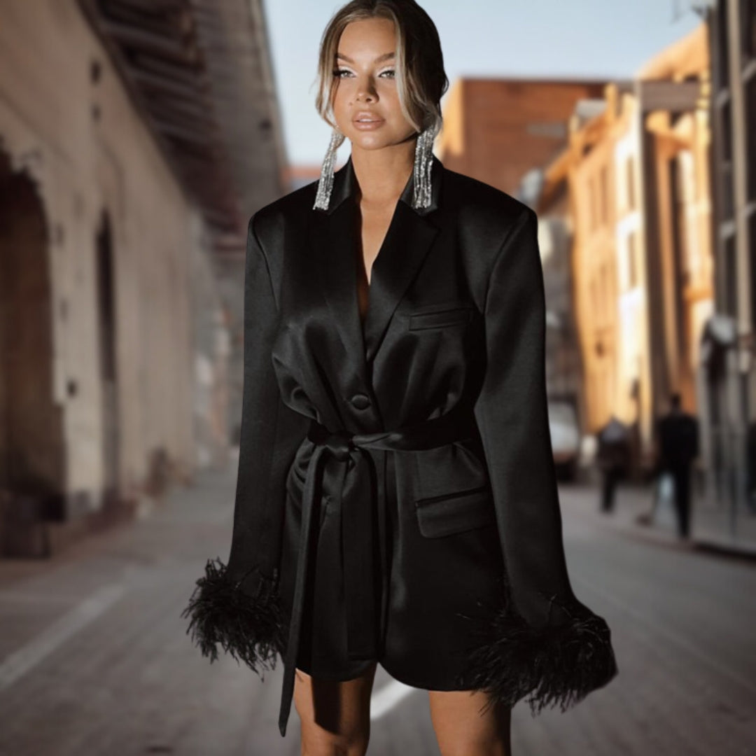 Agathe™ | Modieus pak met lange mouwen