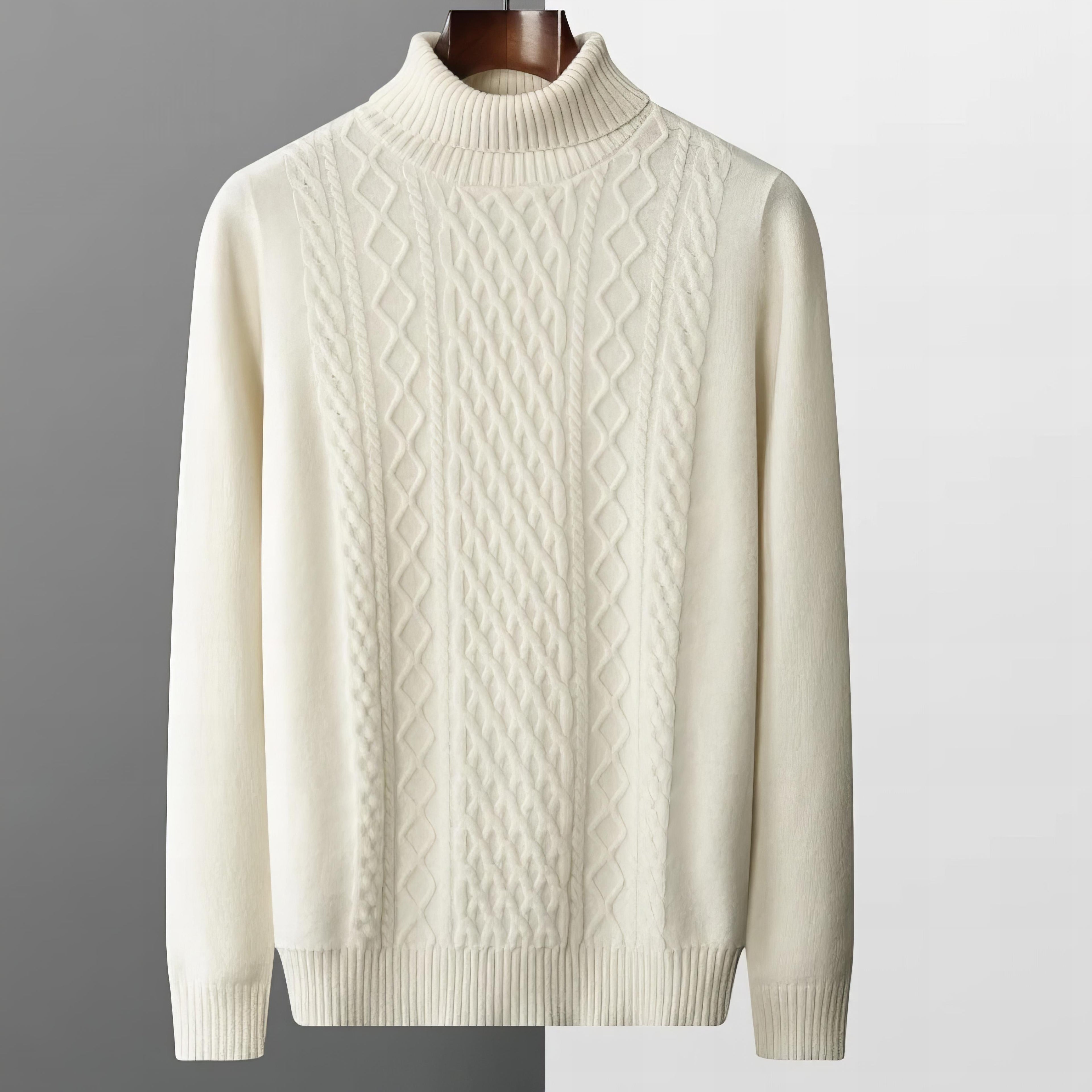 VINCENZO™ - Gestructureerde rolkraag