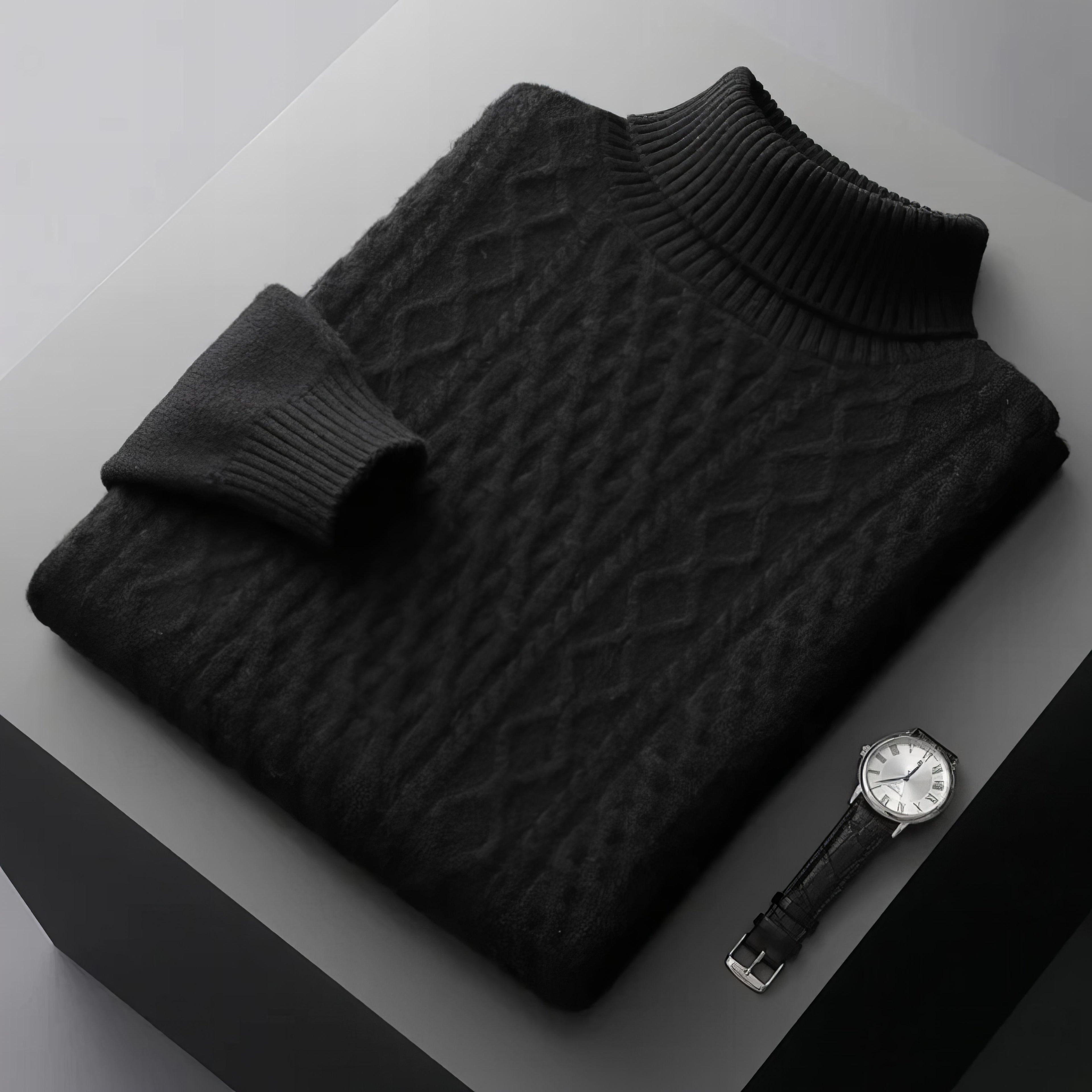 VINCENZO™ - Gestructureerde rolkraag