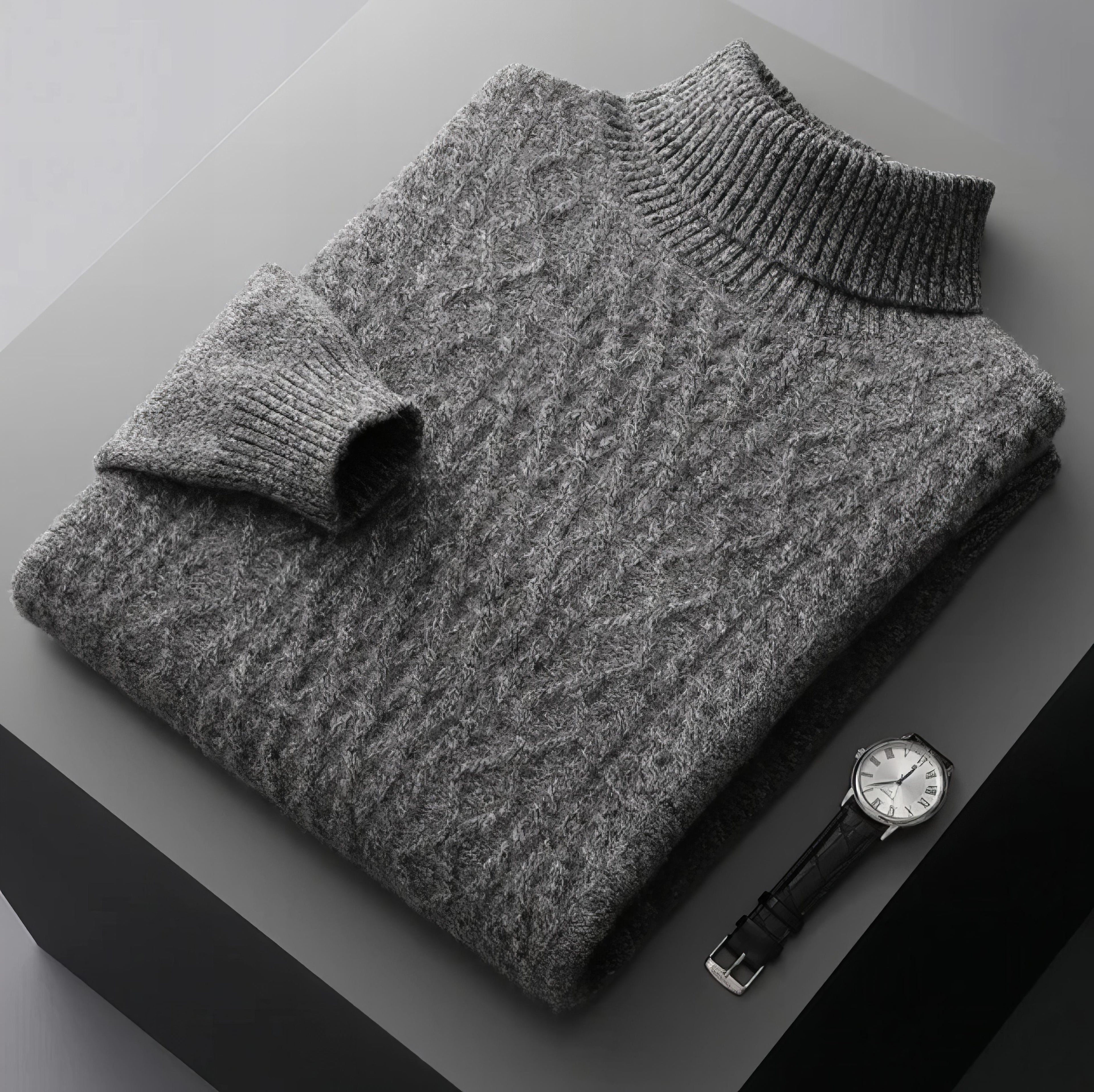 VINCENZO™ - Gestructureerde rolkraag