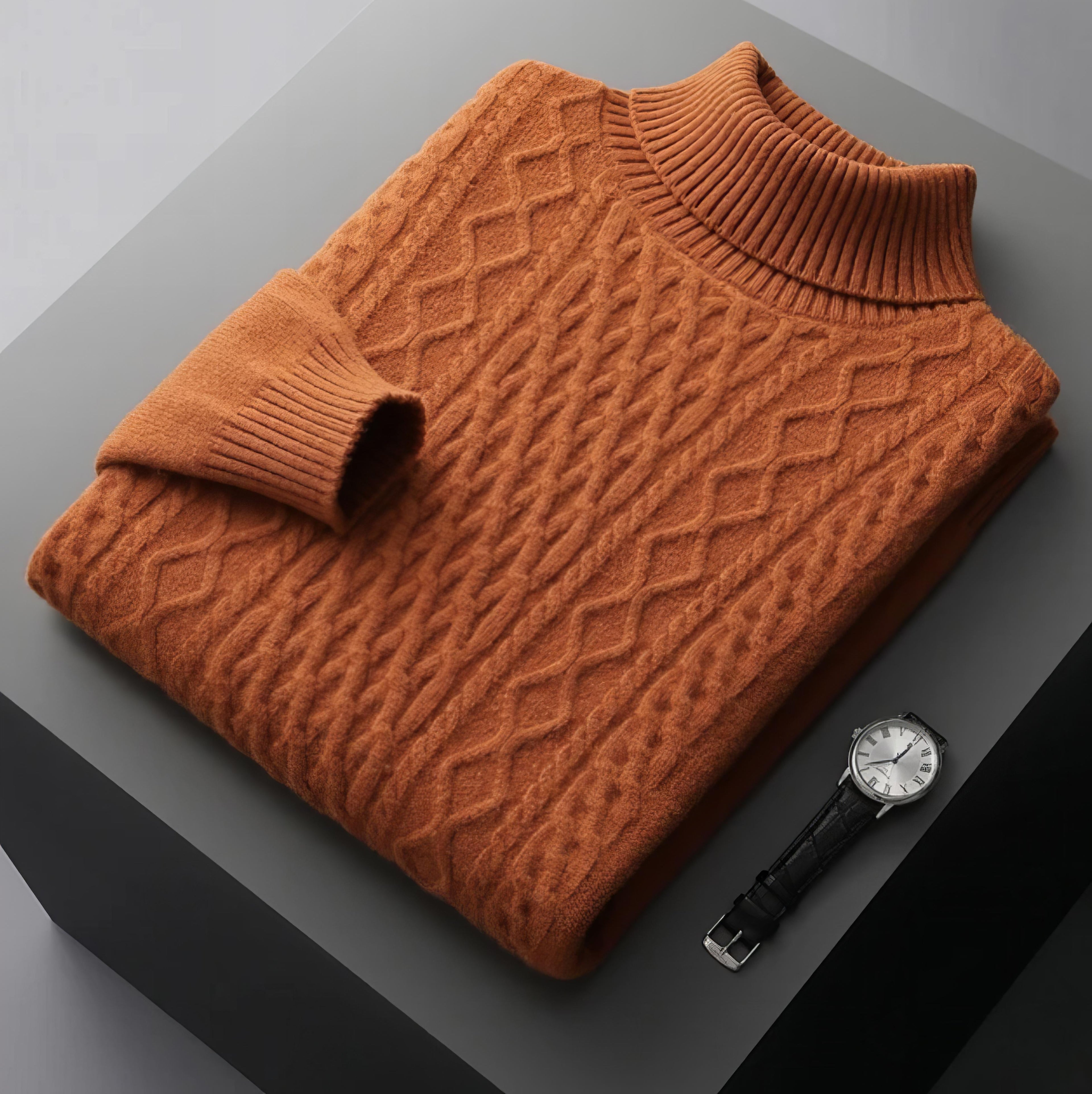 VINCENZO™ - Gestructureerde rolkraag