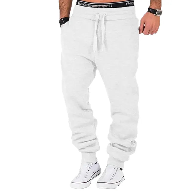 Sweatbroek met elastische taille Joggers voor heren