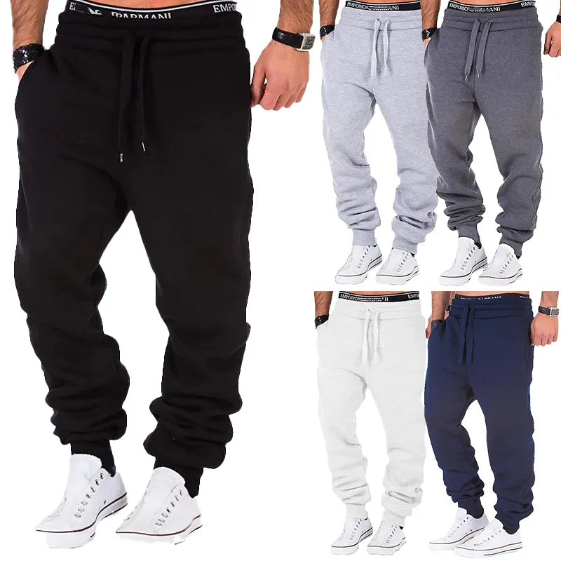 Sweatbroek met elastische taille Joggers voor heren