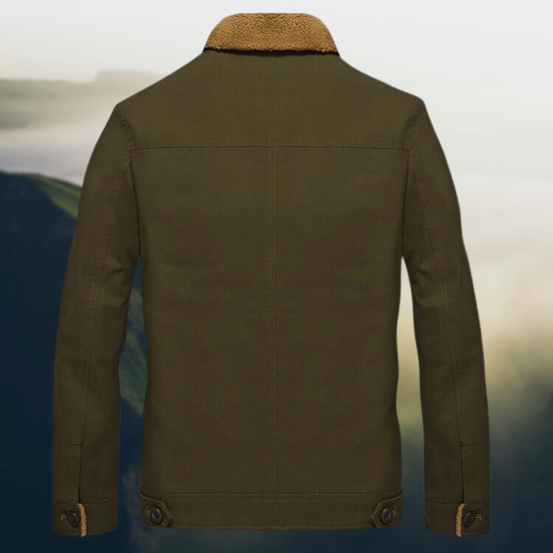 Warm fleecejack voor heren Winterjack