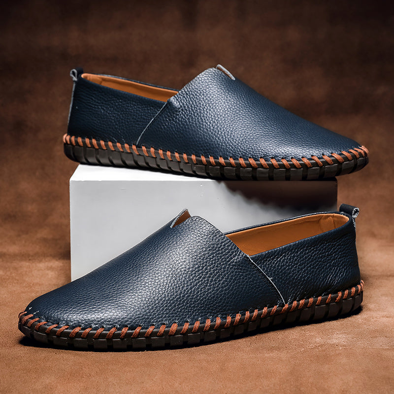 Jack Washington Minimal Loafers van echt leer