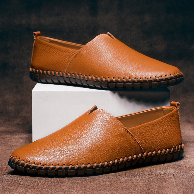 Jack Washington Minimal Loafers van echt leer