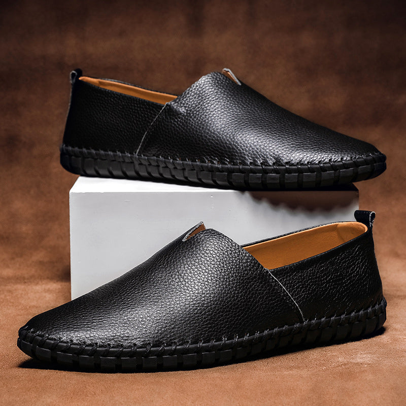 Jack Washington Minimal Loafers van echt leer