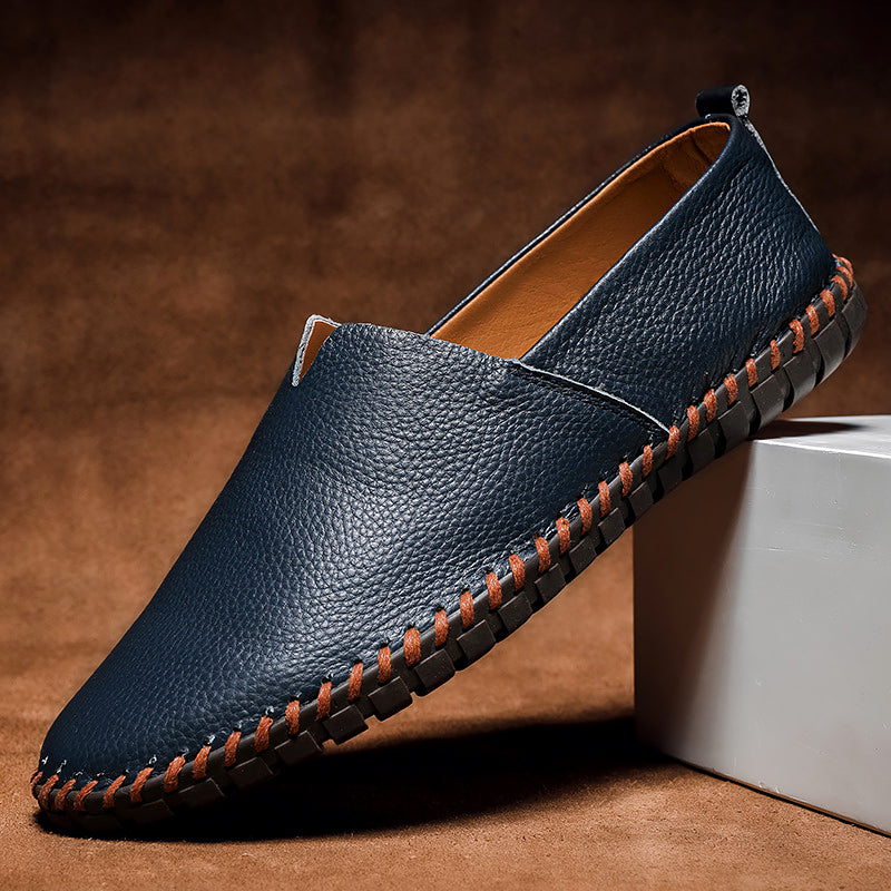 Jack Washington Minimal Loafers van echt leer