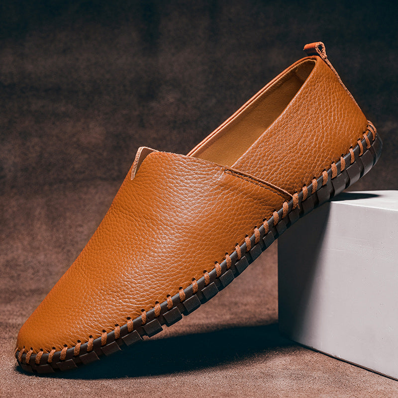 Jack Washington Minimal Loafers van echt leer