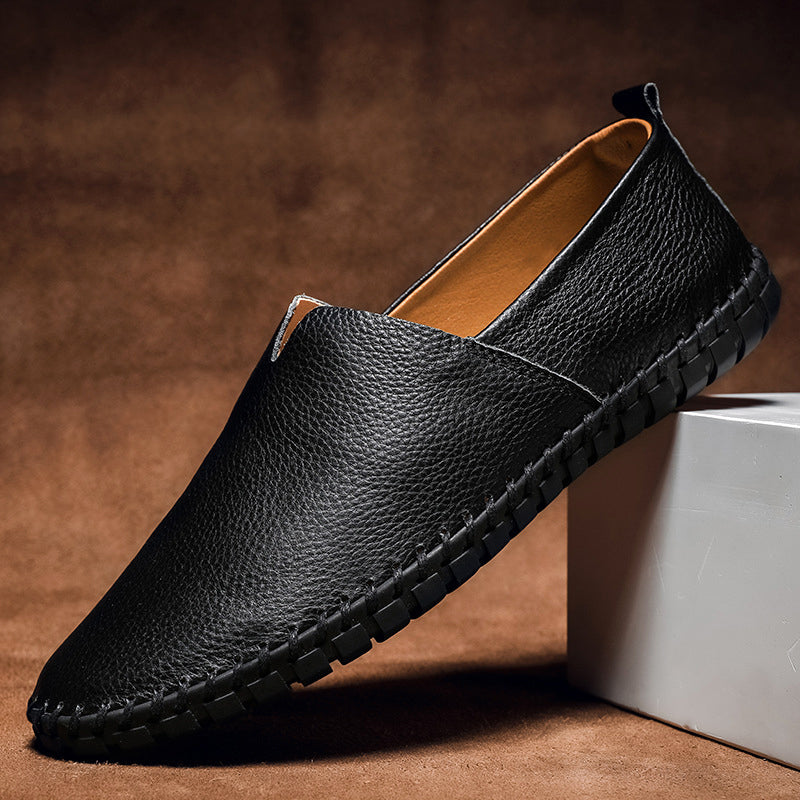 Jack Washington Minimal Loafers van echt leer