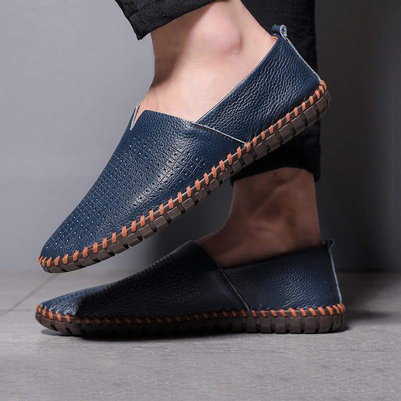 Jack Washington Minimal Loafers van echt leer