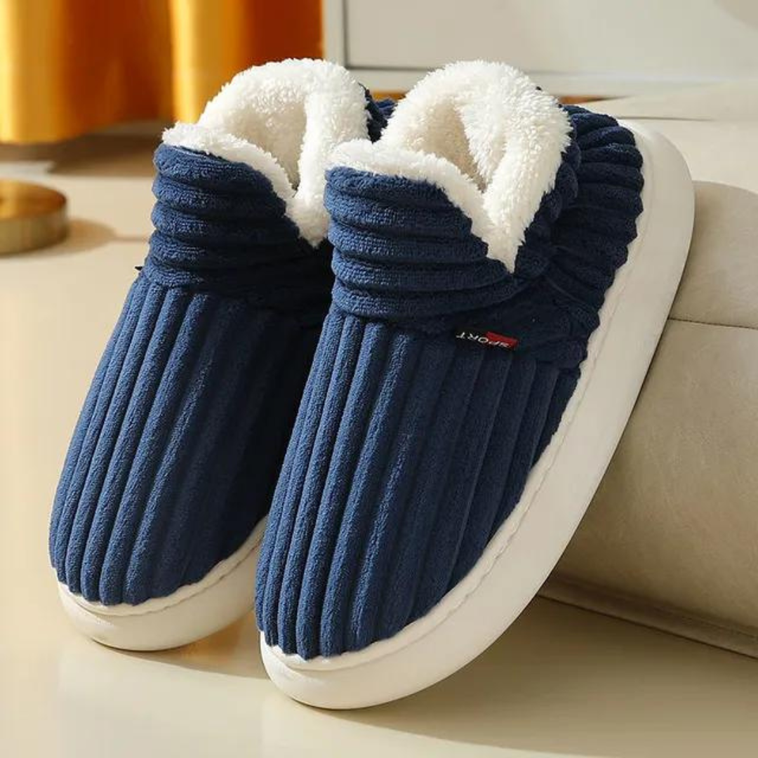 Ultiem voetcomfort met pluchen slippers