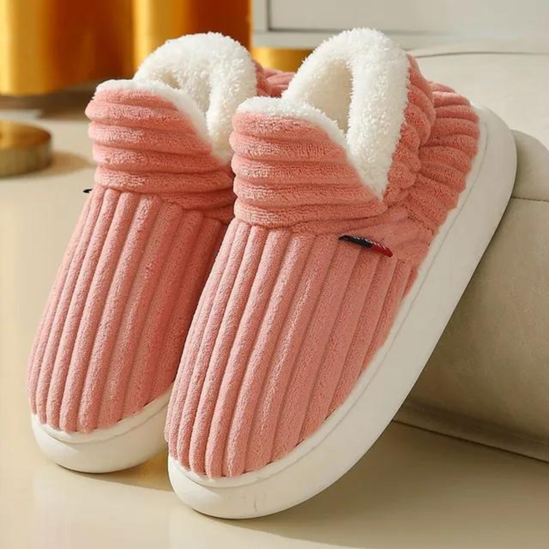 Ultiem voetcomfort met pluchen slippers