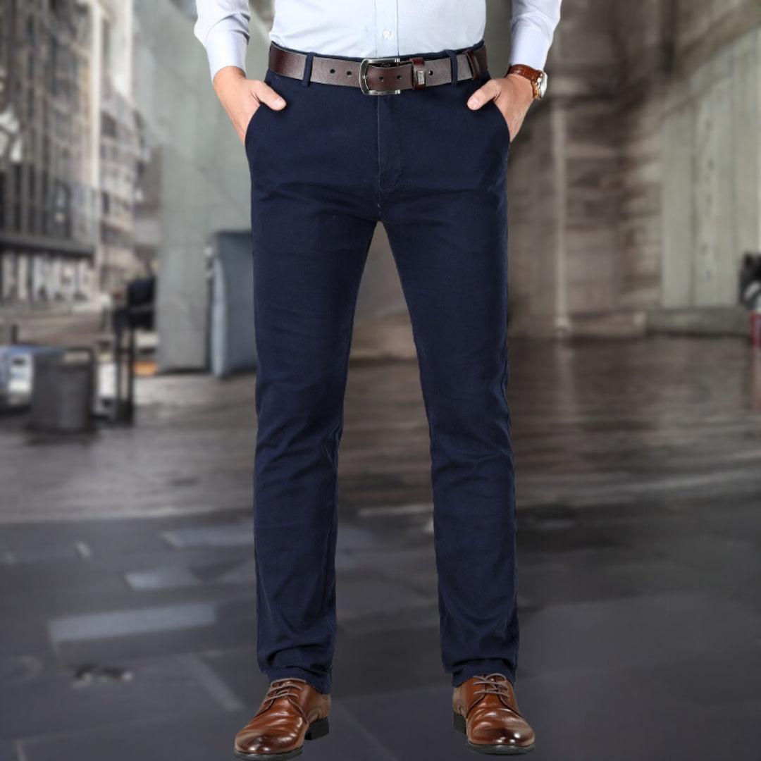 Dieter | stretch broek met hoge taille