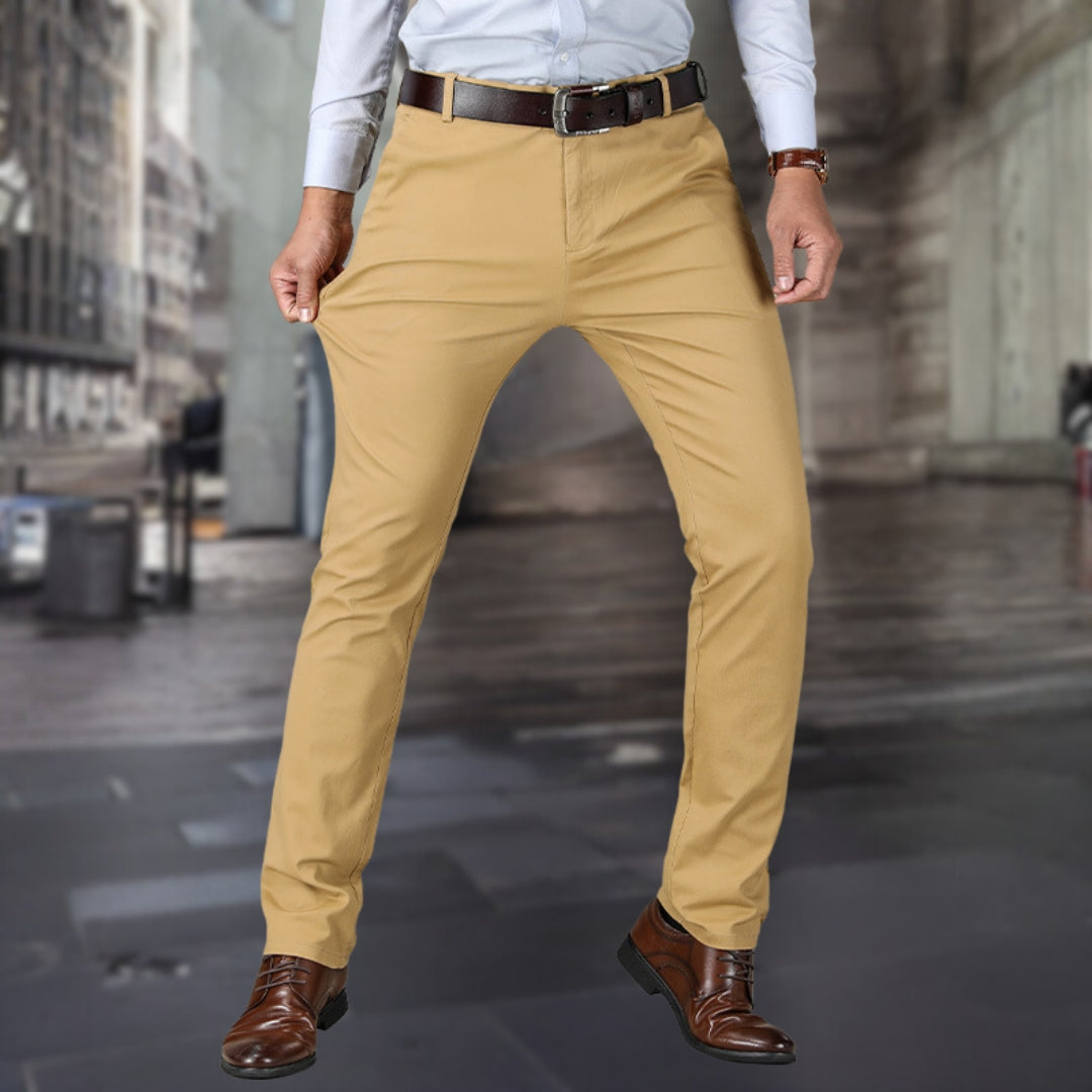 Dieter | stretch broek met hoge taille