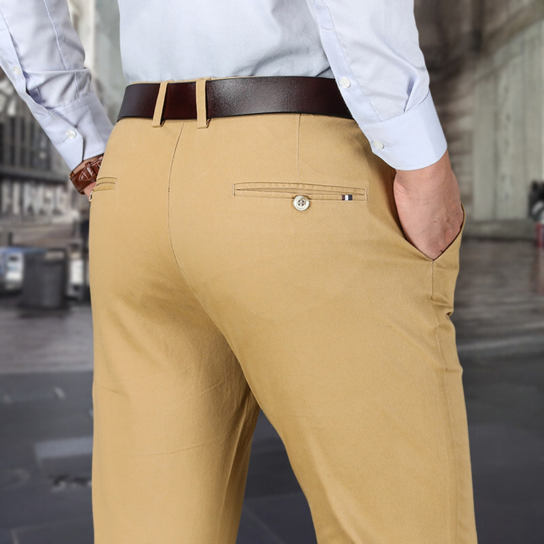 Dieter | stretch broek met hoge taille