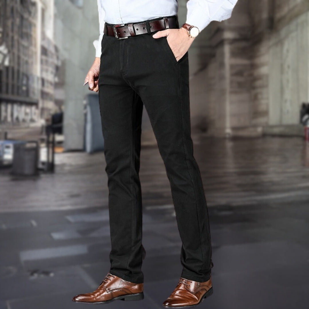 Dieter | stretch broek met hoge taille