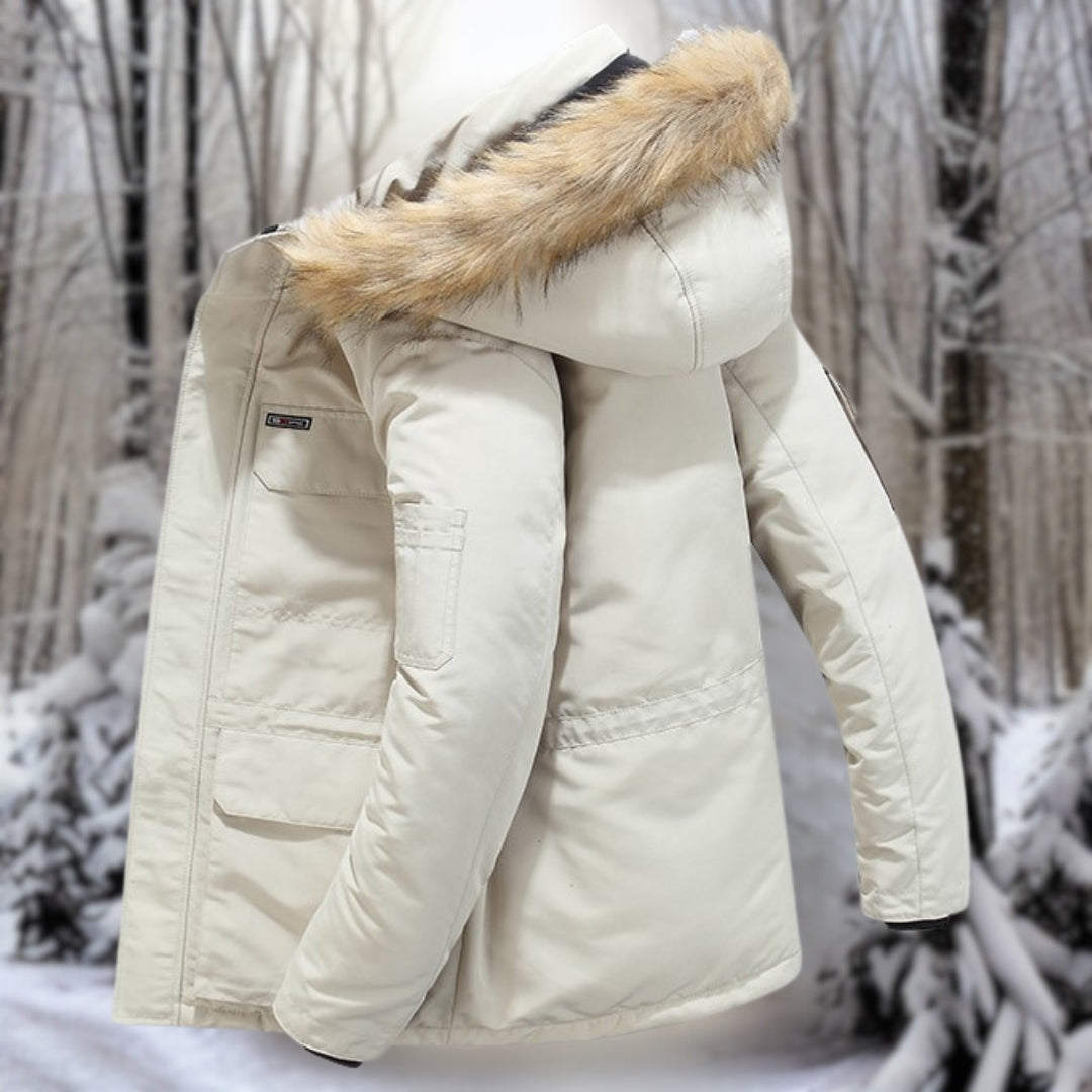 Volker™ Winterjas met bontkraag