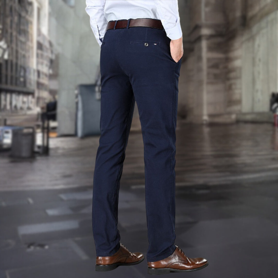 Dieter | stretch broek met hoge taille