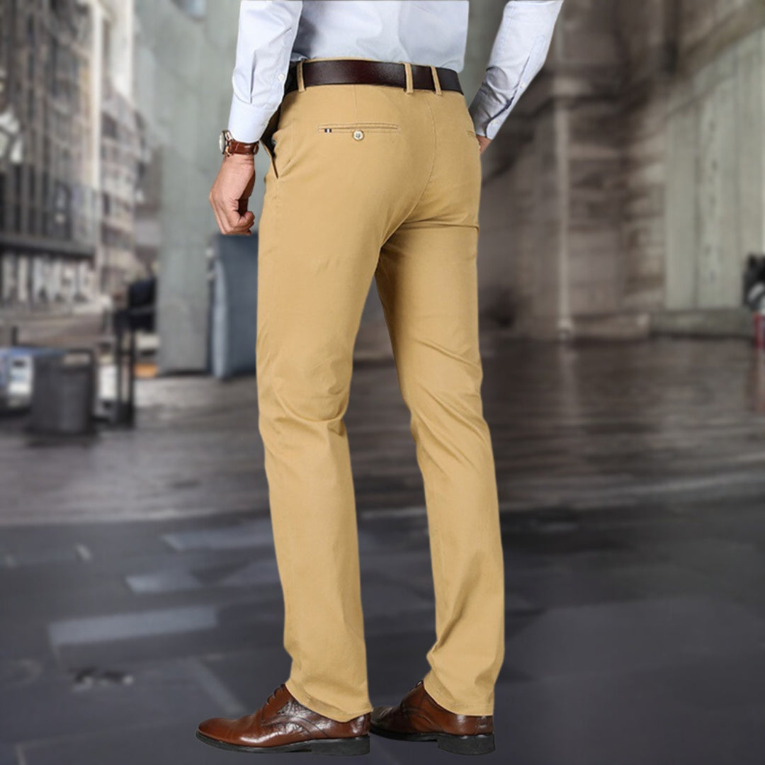 Dieter | stretch broek met hoge taille