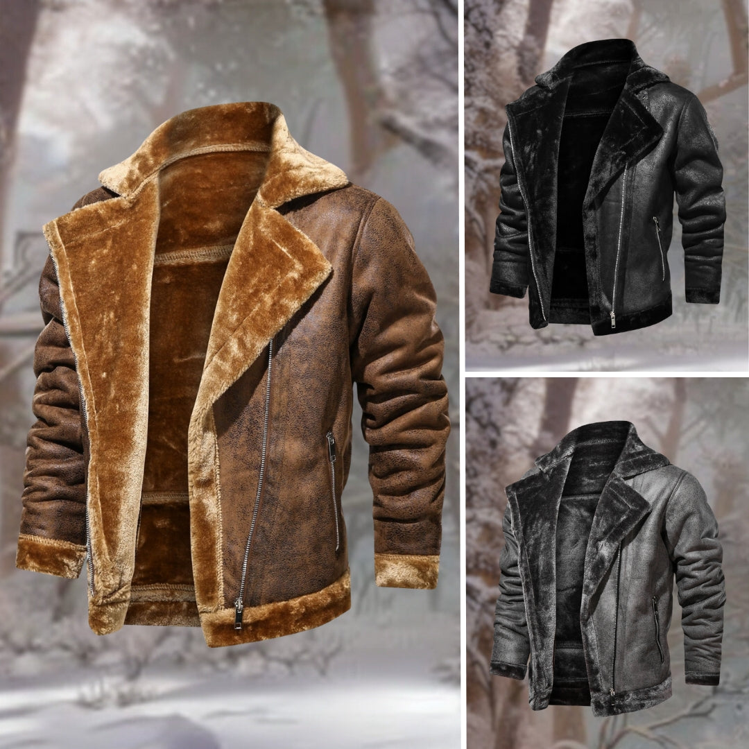 Philipp™ | Hoogwaardige jas van dik bont