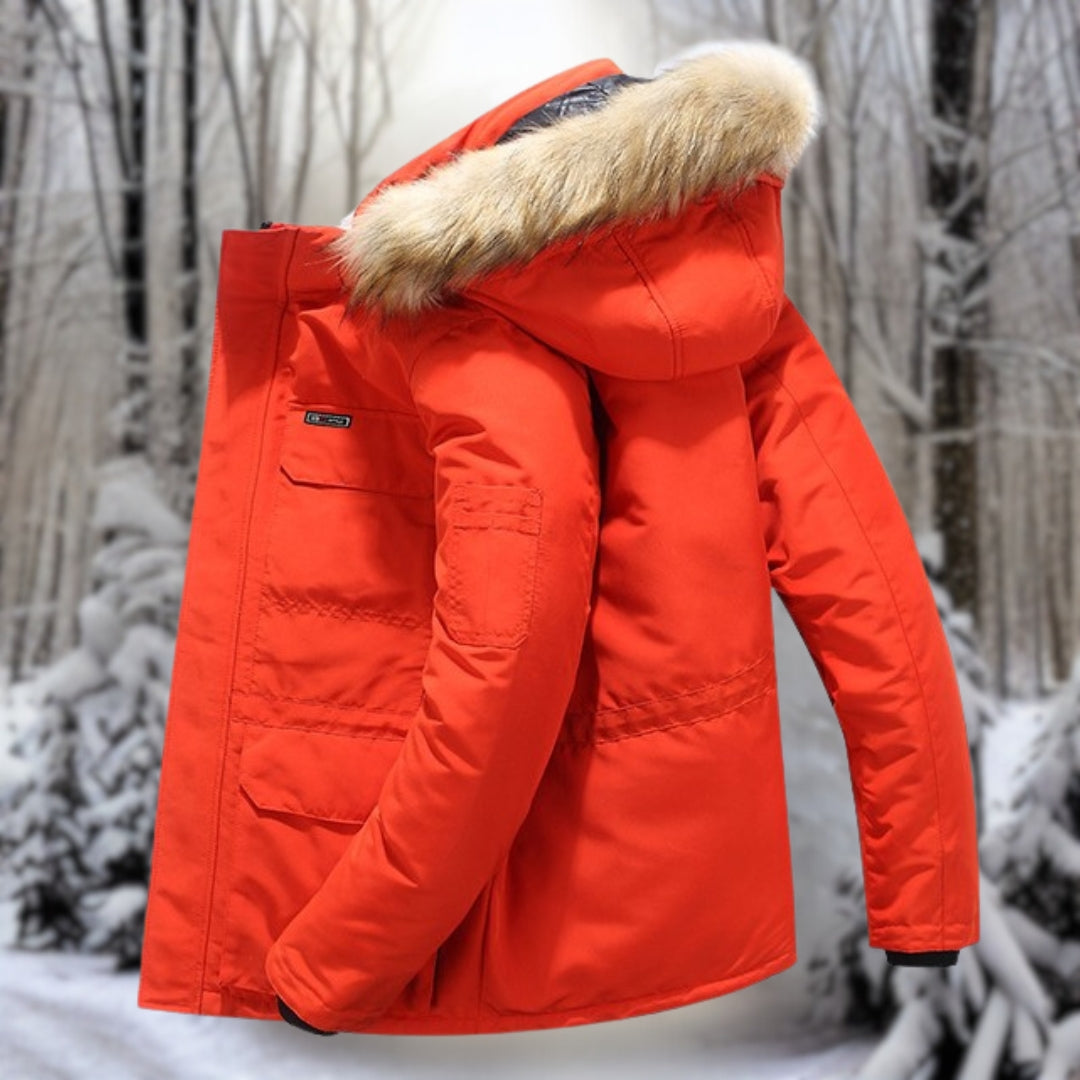 Volker™ Winterjas met bontkraag